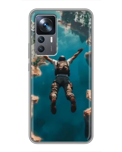 Чехол для Xiaomi 12T Pro с картинкой «PUBG — свободное падение»