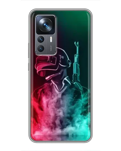 Чехол для Xiaomi 12T Pro с картинкой «PUBG — огненный воин»