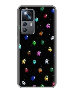 Чехол для Xiaomi 12T Pro с картинкой «Экипаж Among Us» Чехол для Xiaomi 12T Pro с картинкой «Экипаж Among Us»