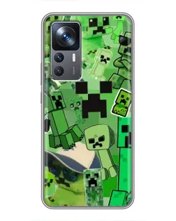 Чохол для Xiaomi 12T Pro з картинкою «Кріпери Minecraft» Чохол для Xiaomi 12T Pro з картинкою «Кріпери Minecraft»