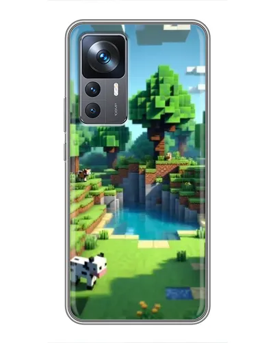 Чехол для Xiaomi 12T Pro с картинкой «Minecraft летний день» Чехол для Xiaomi 12T Pro с картинкой «Minecraft летний день»