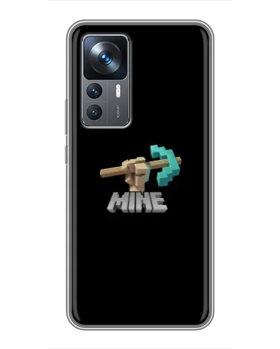 Чехол для Xiaomi 12T Pro с картинкой «Алмазная кирка» Чехол для Xiaomi 12T Pro с картинкой «Алмазная кирка»