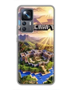 Чохол для Xiaomi 12T Pro з картинкою «Minecraft панорама» Чохол для Xiaomi 12T Pro з картинкою «Minecraft панорама»