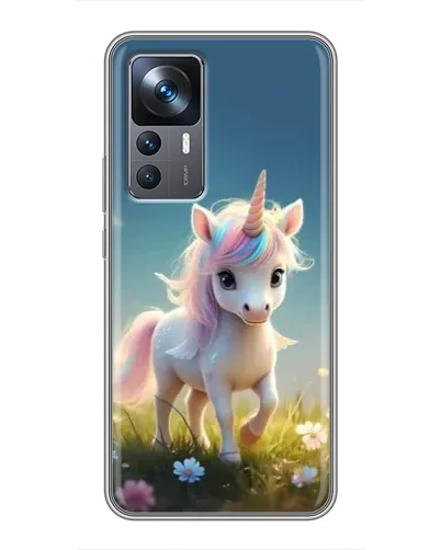 Чехол для Xiaomi 12T Pro с картинкой «Единорог на поляне» Чехол для Xiaomi 12T Pro с картинкой «Единорог на поляне»