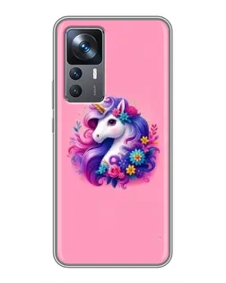 Чехол для Xiaomi 12T Pro с картинкой «Сказочный единорог»