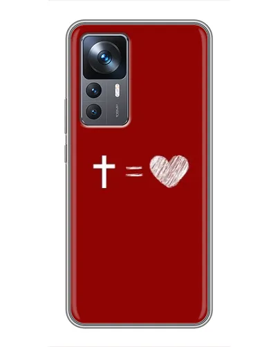 Чехол для Xiaomi 12T Pro с картинкой «Уравнение любви» Чехол для Xiaomi 12T Pro с картинкой «Уравнение любви»