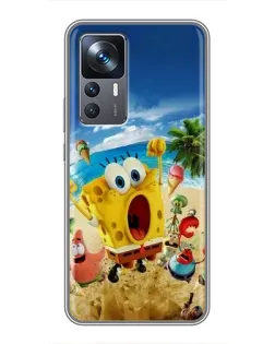 Чехол для Xiaomi 12T Pro с картинкой «Развлечения на пляже»