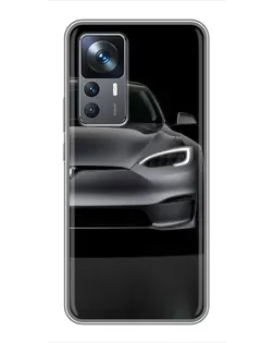 Чохол для Xiaomi 12T Pro з картинкою «Tesla Model S Look»
