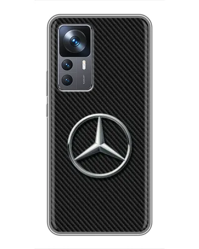 Чехол для Xiaomi 12T Pro с картинкой «Карбоновый Mercedes стиль» Чехол для Xiaomi 12T Pro с картинкой «Карбоновый Mercedes стиль»