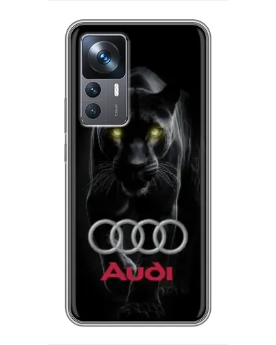 Чехол для Xiaomi 12T Pro с картинкой «Пантера и Audi» Чехол для Xiaomi 12T Pro с картинкой «Пантера и Audi»