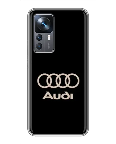 Чехол для Xiaomi 12T Pro с картинкой «Audi — золотой логотип» Чехол для Xiaomi 12T Pro с картинкой «Audi — золотой логотип»