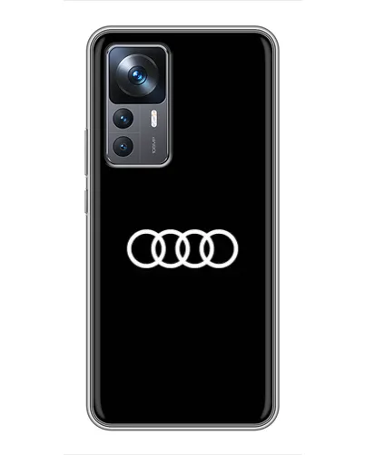 Чехол для Xiaomi 12T Pro с картинкой «Audi White Logo» Чехол для Xiaomi 12T Pro с картинкой «Audi White Logo»