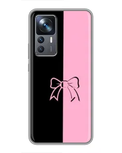 Чехол для Xiaomi 12T Pro с картинкой «Половинки банта» Чехол для Xiaomi 12T Pro с картинкой «Половинки банта»
