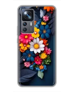 Чохол для Xiaomi 12T Pro з картинкою «Квіткова феєрія»