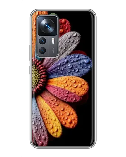 Чехол для Xiaomi 12T Pro с картинкой «Радужный цветок» Чехол для Xiaomi 12T Pro с картинкой «Радужный цветок»