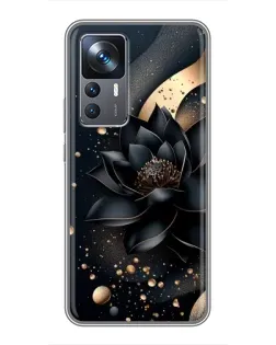 Чохол для Xiaomi 12T Pro з картинкою «Чорний лотос»
