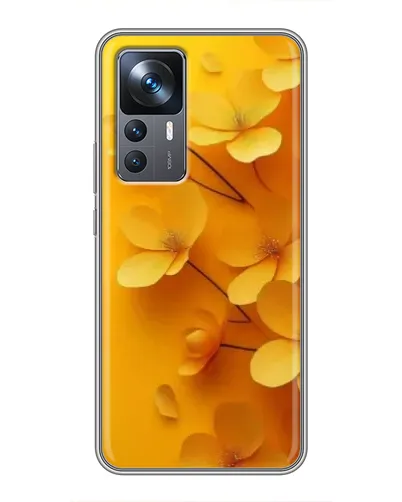 Чехол для Xiaomi 12T Pro с картинкой «Золотые лепестки» Чехол для Xiaomi 12T Pro с картинкой «Золотые лепестки»