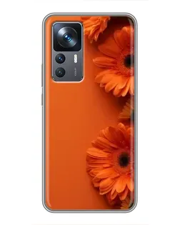 Чохол для Xiaomi 12T Pro з картинкою «Помаранчеві гербери»