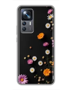 Чохол для Xiaomi 12T Pro з картинкою «Квіткова композиція»