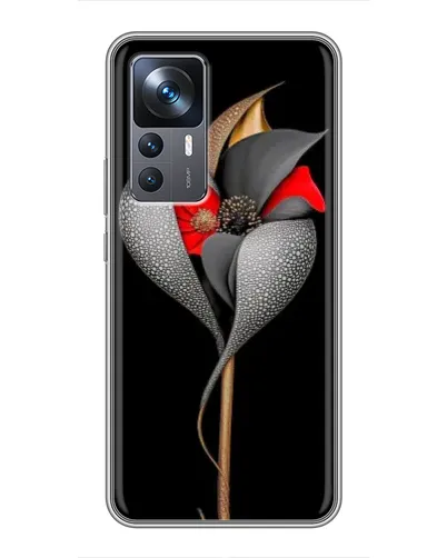 Чехол для Xiaomi 12T Pro с картинкой «Серебряный фантазийный цветок» Чехол для Xiaomi 12T Pro с картинкой «Серебряный фантазийный цветок»