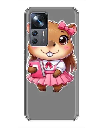 Чехол для Xiaomi 12T Pro с картинкой «Девочка капибара» Чехол для Xiaomi 12T Pro с картинкой «Девочка капибара»