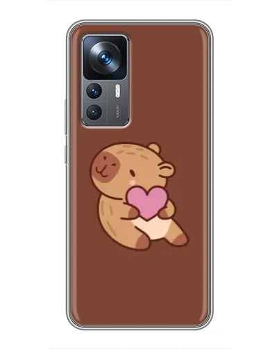 Чехол для Xiaomi 12T Pro с картинкой «Капибара с сердцем» Чехол для Xiaomi 12T Pro с картинкой «Капибара с сердцем»