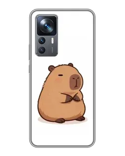 Чохол для Xiaomi 12T Pro з картинкою «Товстенька капібара»