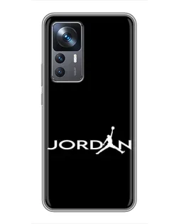 Чехол для Xiaomi 12T с картинкой «Jordan White Logo» Чехол для Xiaomi 12T с картинкой «Jordan White Logo»