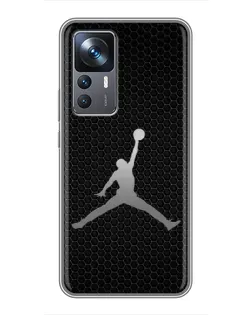 Чехол для Xiaomi 12T с картинкой «Jordan Dark Carbon» Чехол для Xiaomi 12T с картинкой «Jordan Dark Carbon»