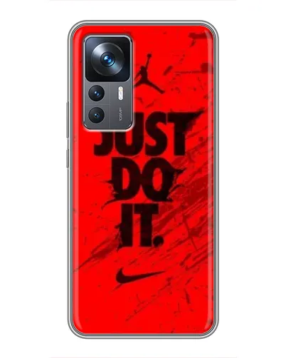 Чехол для Xiaomi 12T с картинкой «Nike Just Do It»