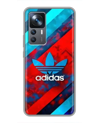 Чехол для Xiaomi 12T с картинкой «Абстракция Adidas»