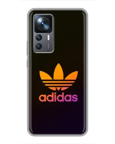 Чехол для Xiaomi 12T с картинкой «Градиент Adidas»