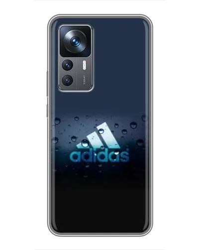 Чехол для Xiaomi 12T с картинкой «Adidas Water Drops»