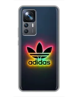 Чохол для Xiaomi 12T з картинкою «Неоновий Adidas»