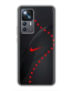 Чехол для Xiaomi 12T с картинкой «Абстрактный дизайн Nike» Чехол для Xiaomi 12T с картинкой «Абстрактный дизайн Nike»