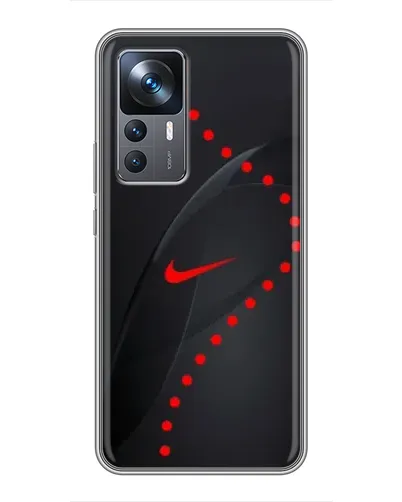 Чехол для Xiaomi 12T с картинкой «Абстрактный дизайн Nike»