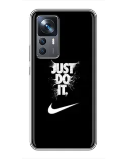 Чехол для Xiaomi 12T с картинкой «Текстовый принт Nike» Чехол для Xiaomi 12T с картинкой «Текстовый принт Nike»