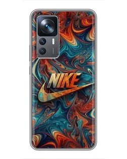 Чехол для Xiaomi 12T с картинкой «Nike в абстракции» Чехол для Xiaomi 12T с картинкой «Nike в абстракции»