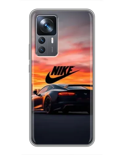 Чехол для Xiaomi 12T с картинкой «Nike и суперкар»