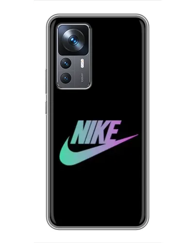 Чехол для Xiaomi 12T с картинкой «Nike — городская ночь»
