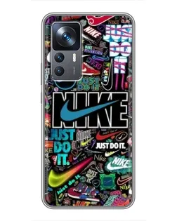 Чехол для Xiaomi 12T с картинкой «Яркий коллаж Nike» Чехол для Xiaomi 12T с картинкой «Яркий коллаж Nike»