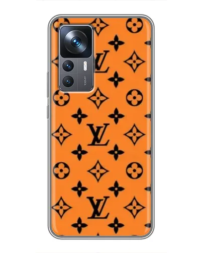 Чехол для Xiaomi 12T с картинкой «Оранжевый стиль LV» Чехол для Xiaomi 12T с картинкой «Оранжевый стиль LV»