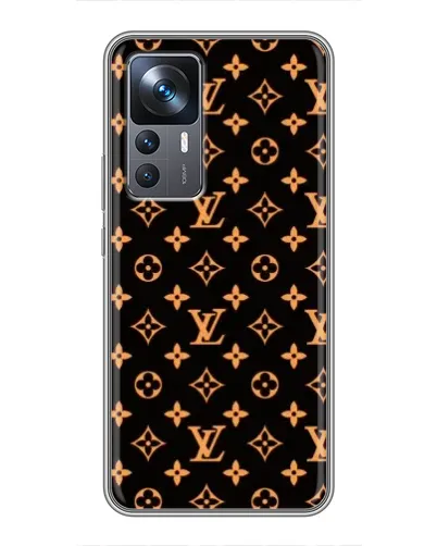 Чехол для Xiaomi 12T с картинкой «Золотая монограмма LV» Чехол для Xiaomi 12T с картинкой «Золотая монограмма LV»