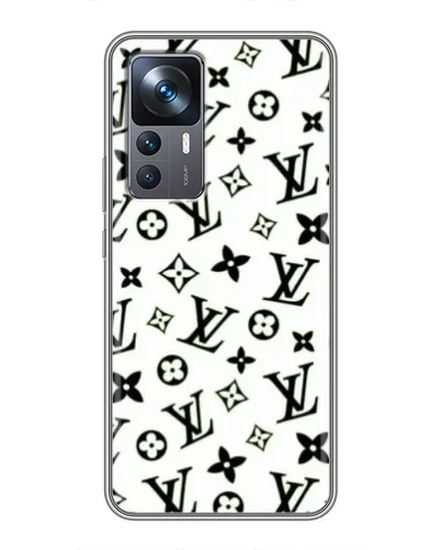 Чехол для Xiaomi 12T с картинкой «Монохромный хаос LV» Чехол для Xiaomi 12T с картинкой «Монохромный хаос LV»