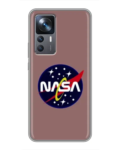 Чехол для Xiaomi 12T с картинкой «NASA — ретро космос» Чехол для Xiaomi 12T с картинкой «NASA — ретро космос»
