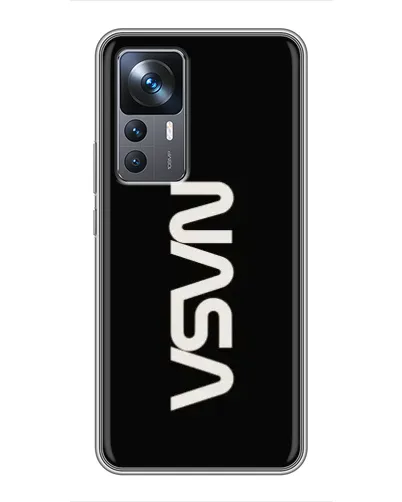 Чехол для Xiaomi 12T с картинкой «NASA — вертикальный логотип» Чехол для Xiaomi 12T с картинкой «NASA — вертикальный логотип»