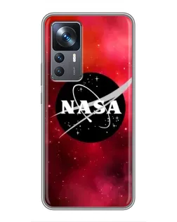 Чехол для Xiaomi 12T с картинкой «NASA — красная туманность» Чехол для Xiaomi 12T с картинкой «NASA — красная туманность»