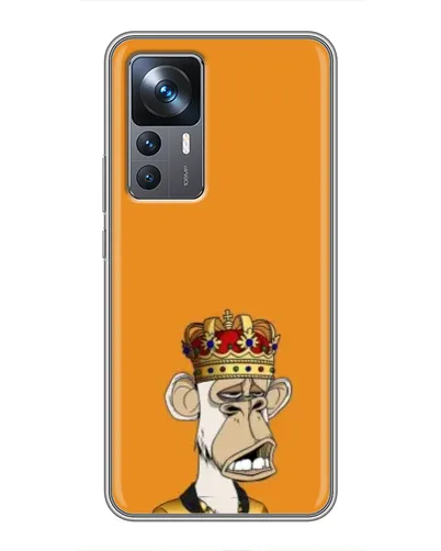 Чехол для Xiaomi 12T с картинкой «Золотая обезьяна Bored Ape»