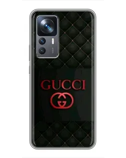 Чохол для Xiaomi 12T з картинкою «Gucci — стьобаний чорний» Чохол для Xiaomi 12T з картинкою «Gucci — стьобаний чорний»