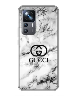 Чохол для Xiaomi 12T з картинкою «Gucci — мармуровий шик» Чохол для Xiaomi 12T з картинкою «Gucci — мармуровий шик»